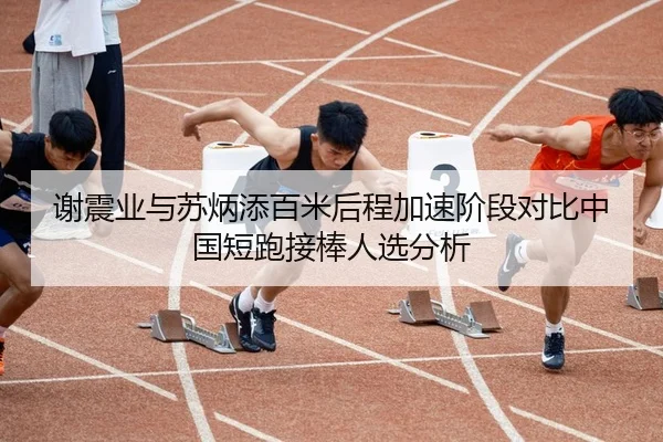 谢震业与苏炳添百米后程加速阶段对比中国短跑接棒人选分析